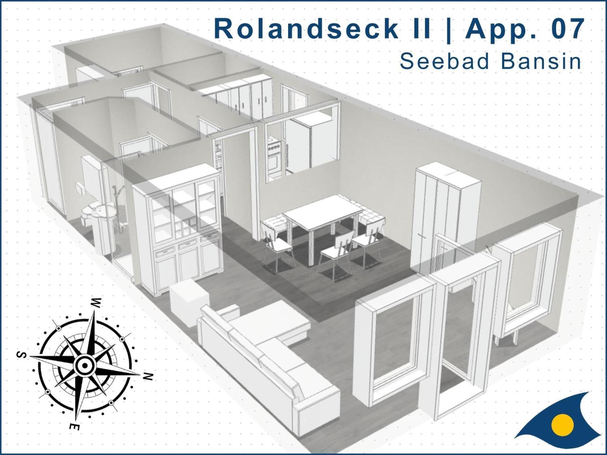 Rolandseck II Whg 07 Apartment Heringsdorf  Bagian luar foto